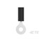 Te Connectivity Ring Terminal, M2.5 Stud Size, 0.3 mmÂ², 300 V, Nylon Insulated, Black 151438 - alternate 2